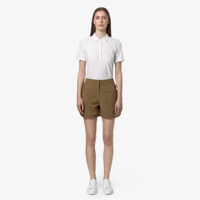 k-way-annise-short-de-sport-femme-brown-corda image 1
