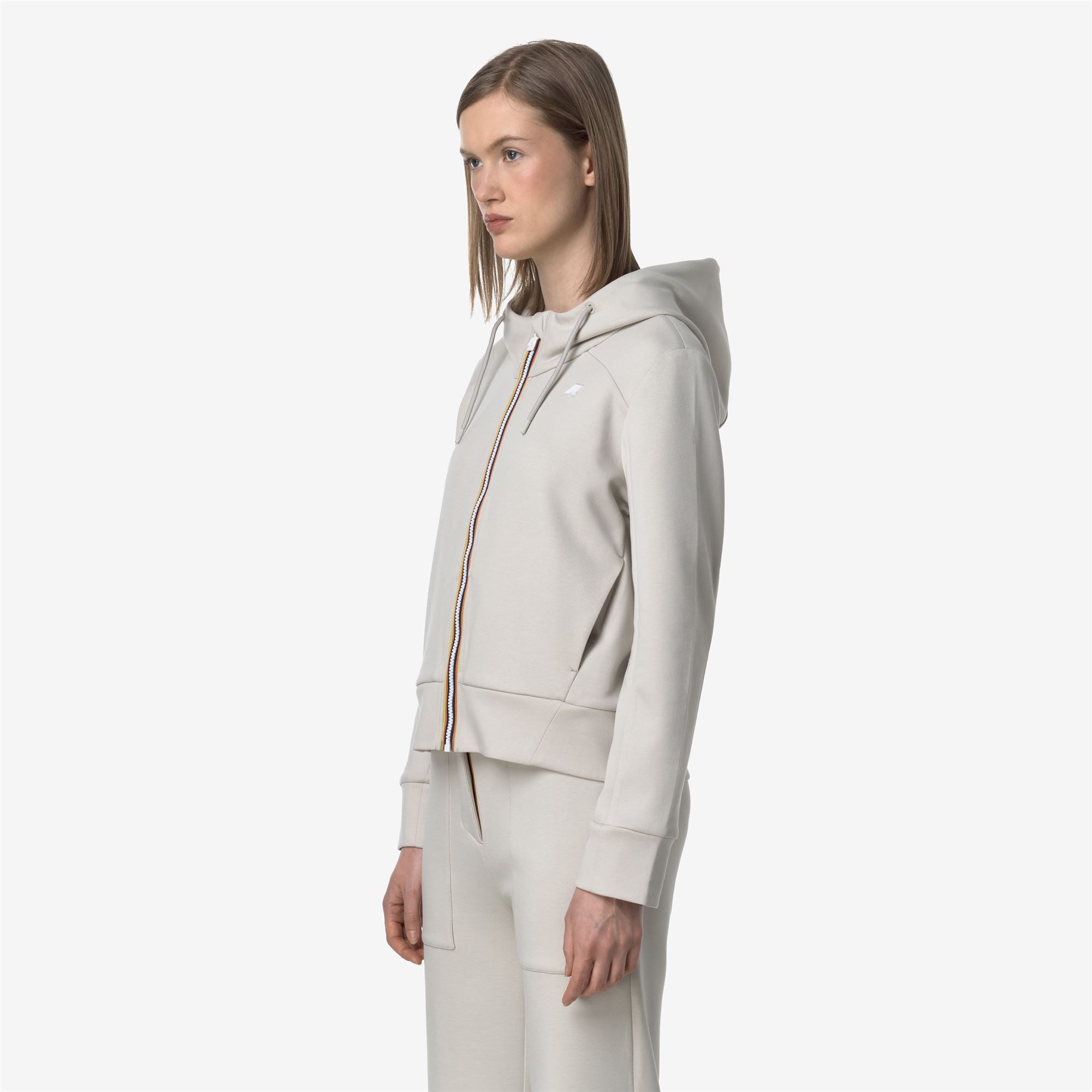 k-way-divine-light-spacer-veste-polaire-femme-beige-lt image 2