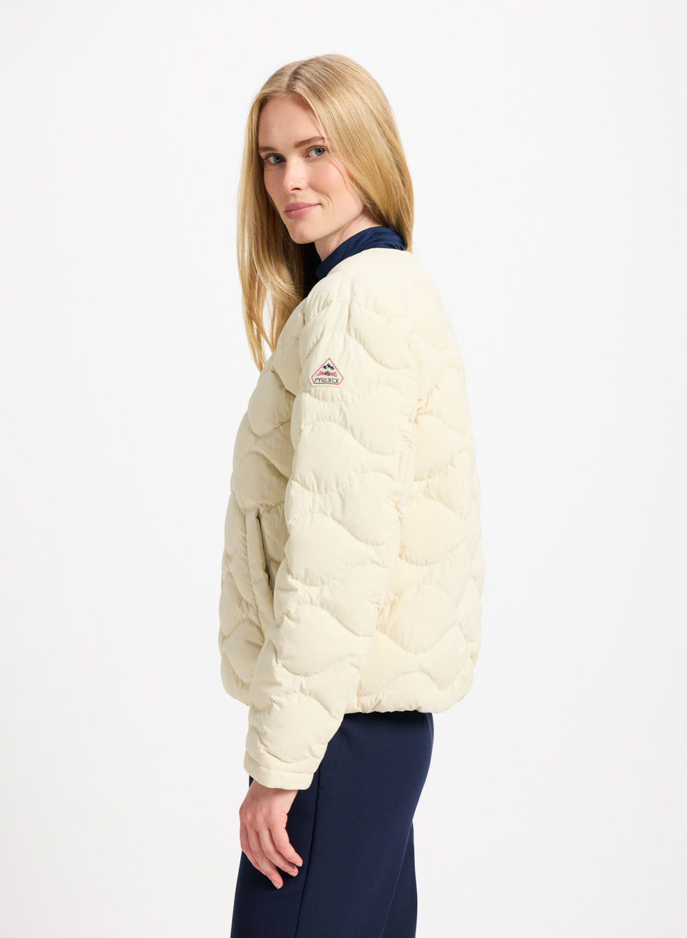 pyrenex-nacre-doudoune-l-g-re-femme-blanche image 3
