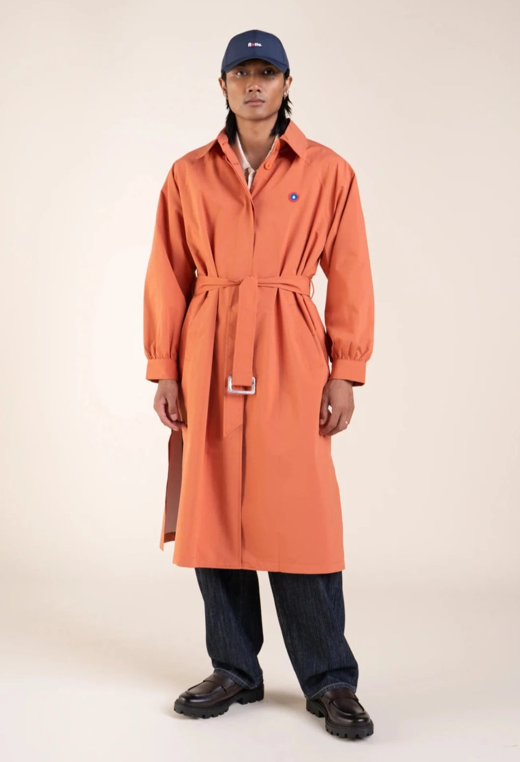 flotte-madeleine-trenchcoat-imperm-able-en-polyester-recycl-ceinture-amovible image 7
