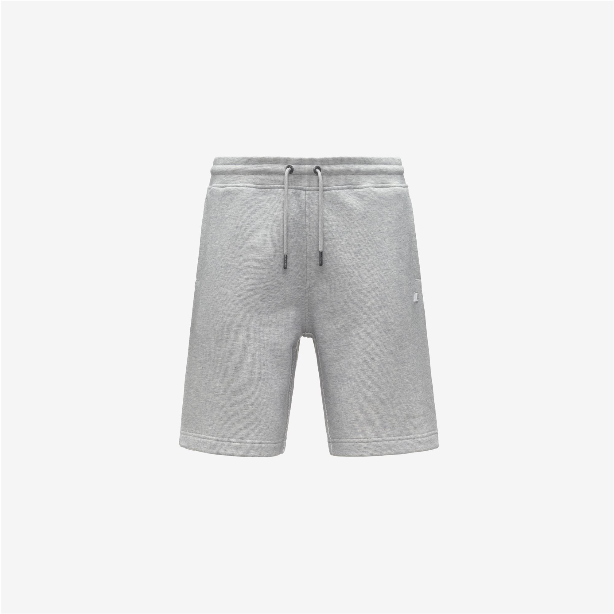k-way-erik-french-terry-short-de-sport-homme-grey-mid-mel image 5