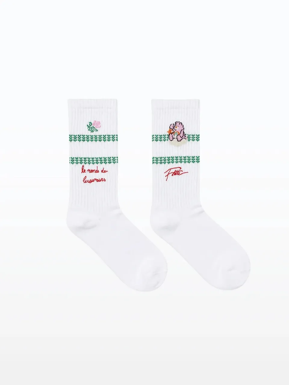 flotte-x-care-bears-chaussettes-hautes-bisounours-bleu image 1