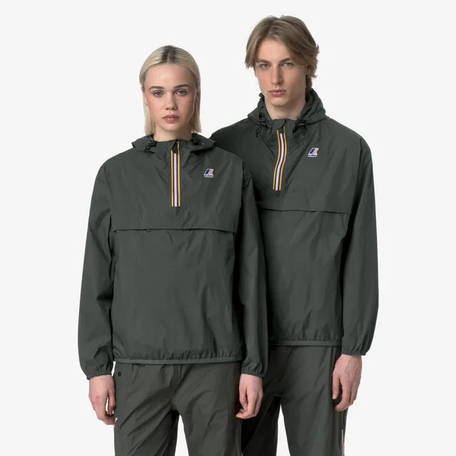k-way-le-vrai-4-0-leon-east-veste-courte-unisexe-green-blackish image 1