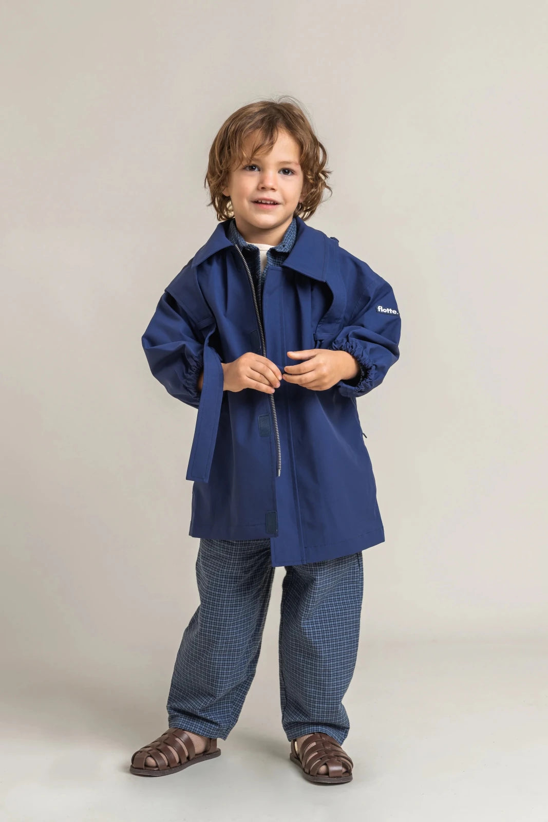 flotte-richelito-veste-imperm-able-enfant-trench-gabardine image 5
