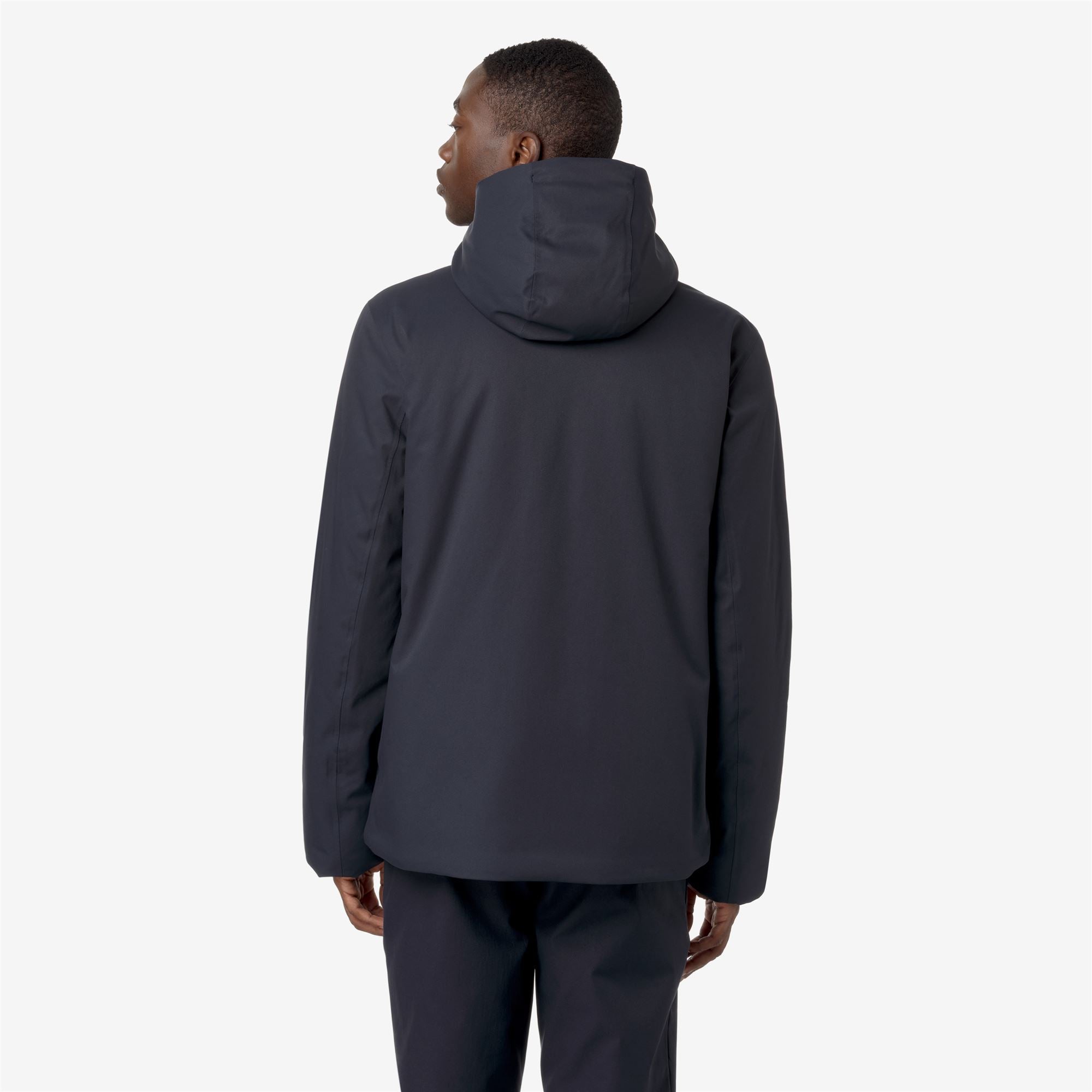 k-way-jacko-twill-marmotta-veste-courte-homme-blue-d-blue-a image 3