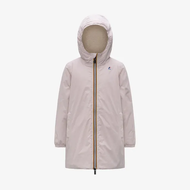 k-way-p-le-vrai-4-0-eiffel-orsetto-coupe-vent-enfant-rose-hushed image 1
