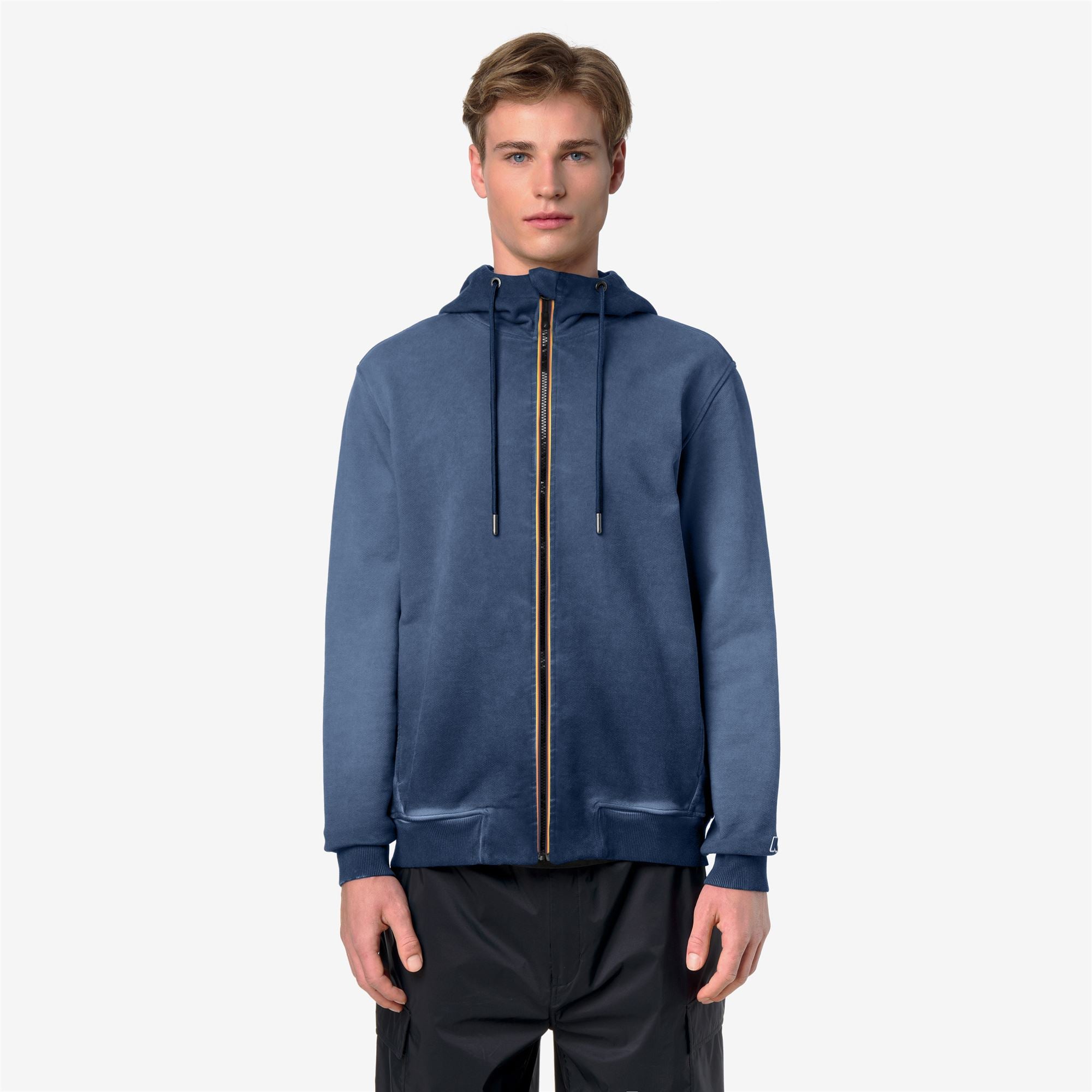 k-way-rainer-lf-sweat-capuche-homme-blue-insignia image 1