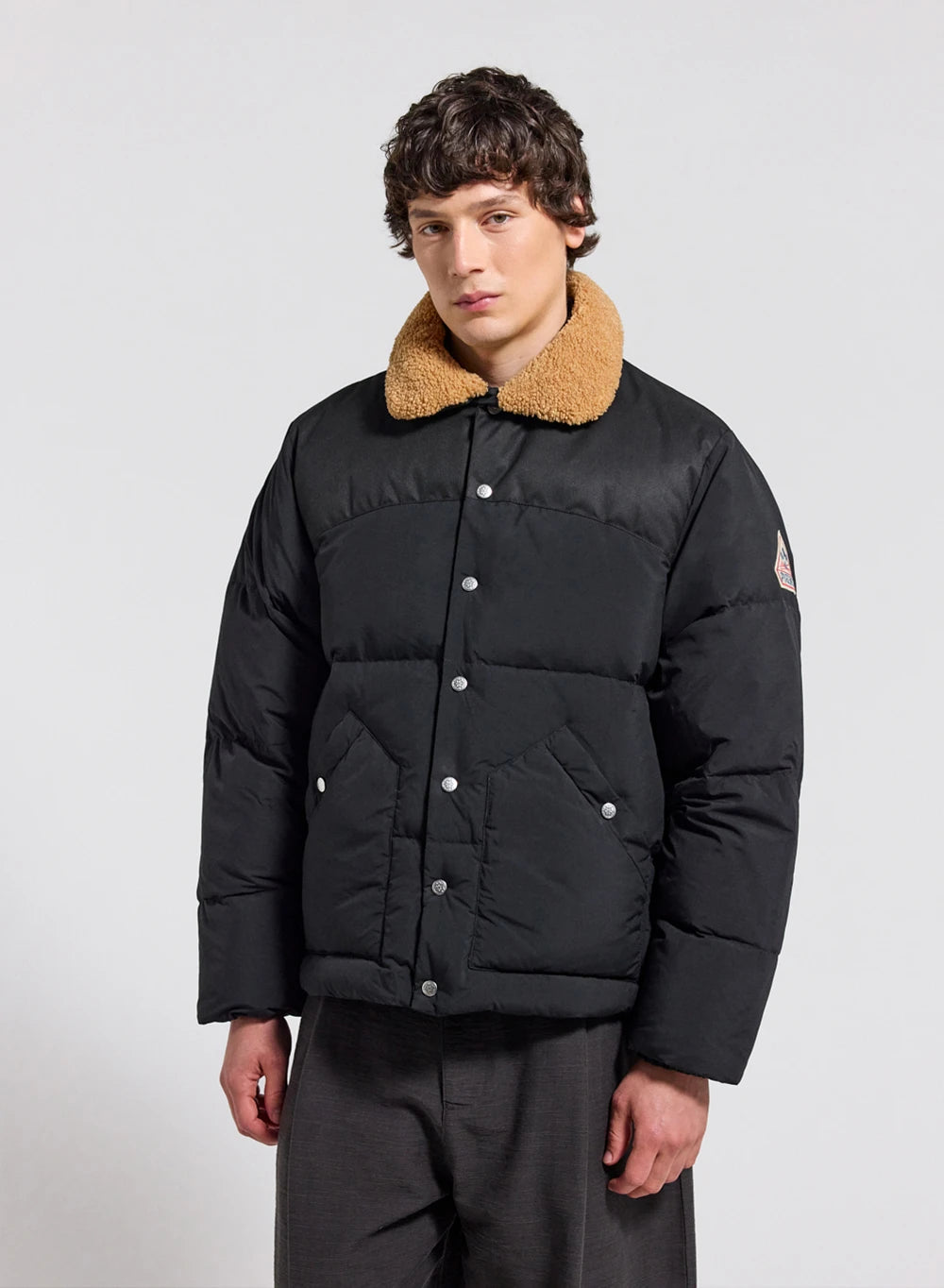 pyrenex-fiery-doudoune-hiver-unisexe-noire-col-sherpa-10-c image 1