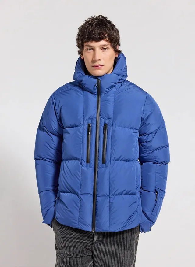 doudoune-capuche-homme-pyrenex-impulse-bleu-lectrique image 1