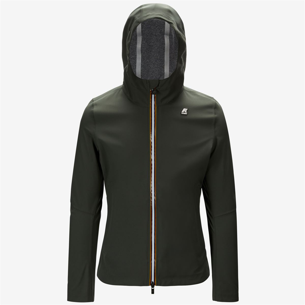 k-way-jack-bonded-jersey-veste-court-homme-black-torba image 5