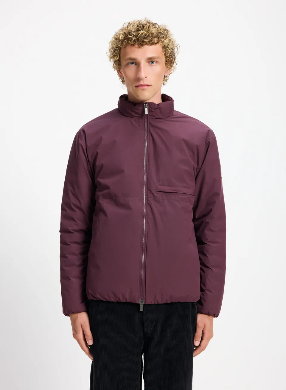 blouson-en-duvet-homme-pyrenex-spectre-violet-fonc image 1