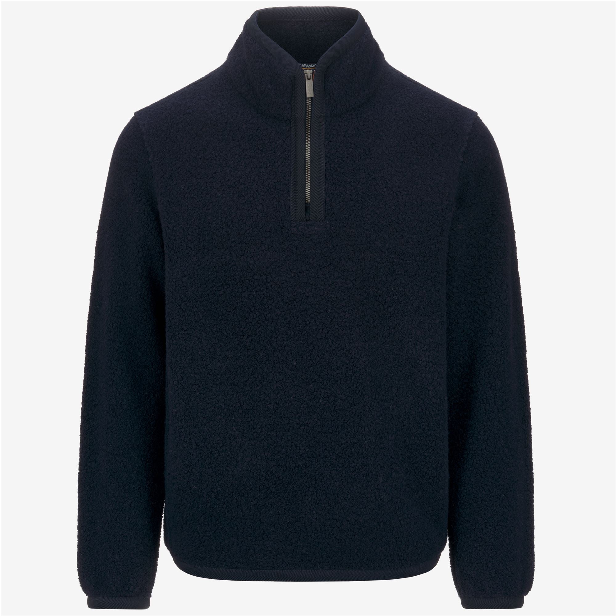 k-way-ern-wool-fleece-pull-over-polaire-homme-blue-depth image 5