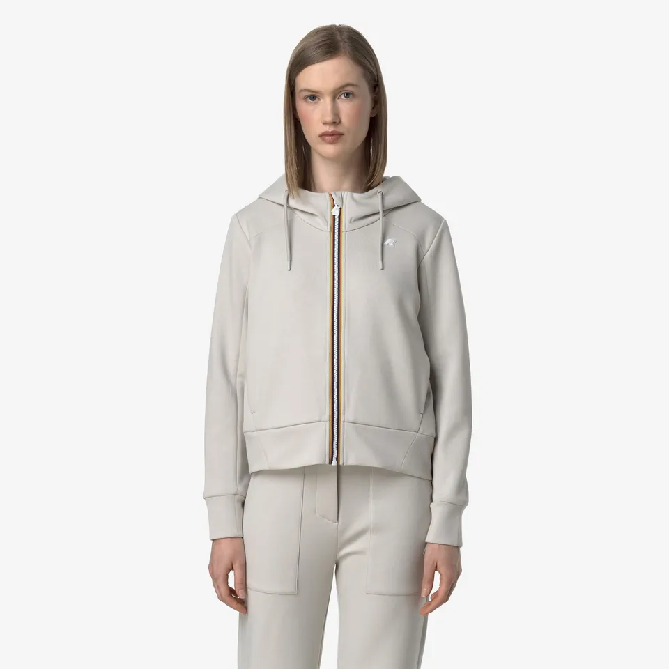 k-way-divine-light-spacer-veste-polaire-femme-beige-lt image 1