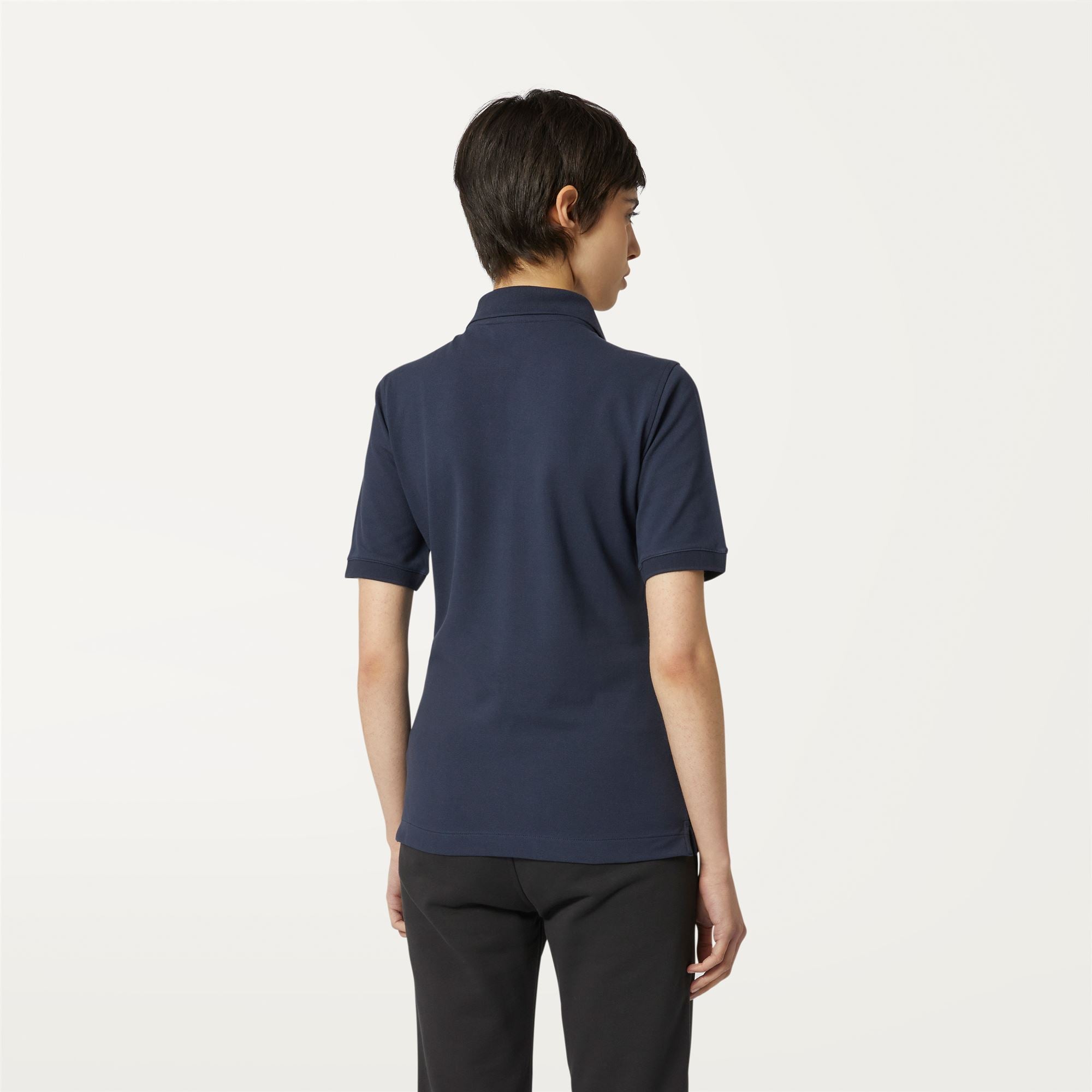 k-way-ali-polo-femme-blue-depth image 3