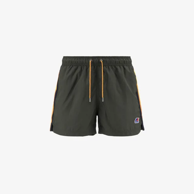 k-way-hazel-tape-maillot-de-bain-homme-green-blackish image 1