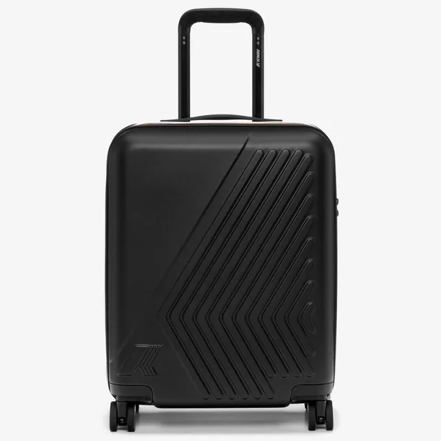 k-way-eudoxie-logo-trolley-rigide-unisexe-black-pure image 1
