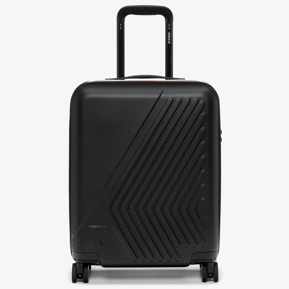 k-way-eudoxie-logo-trolley-rigide-unisexe-black-pure image 1