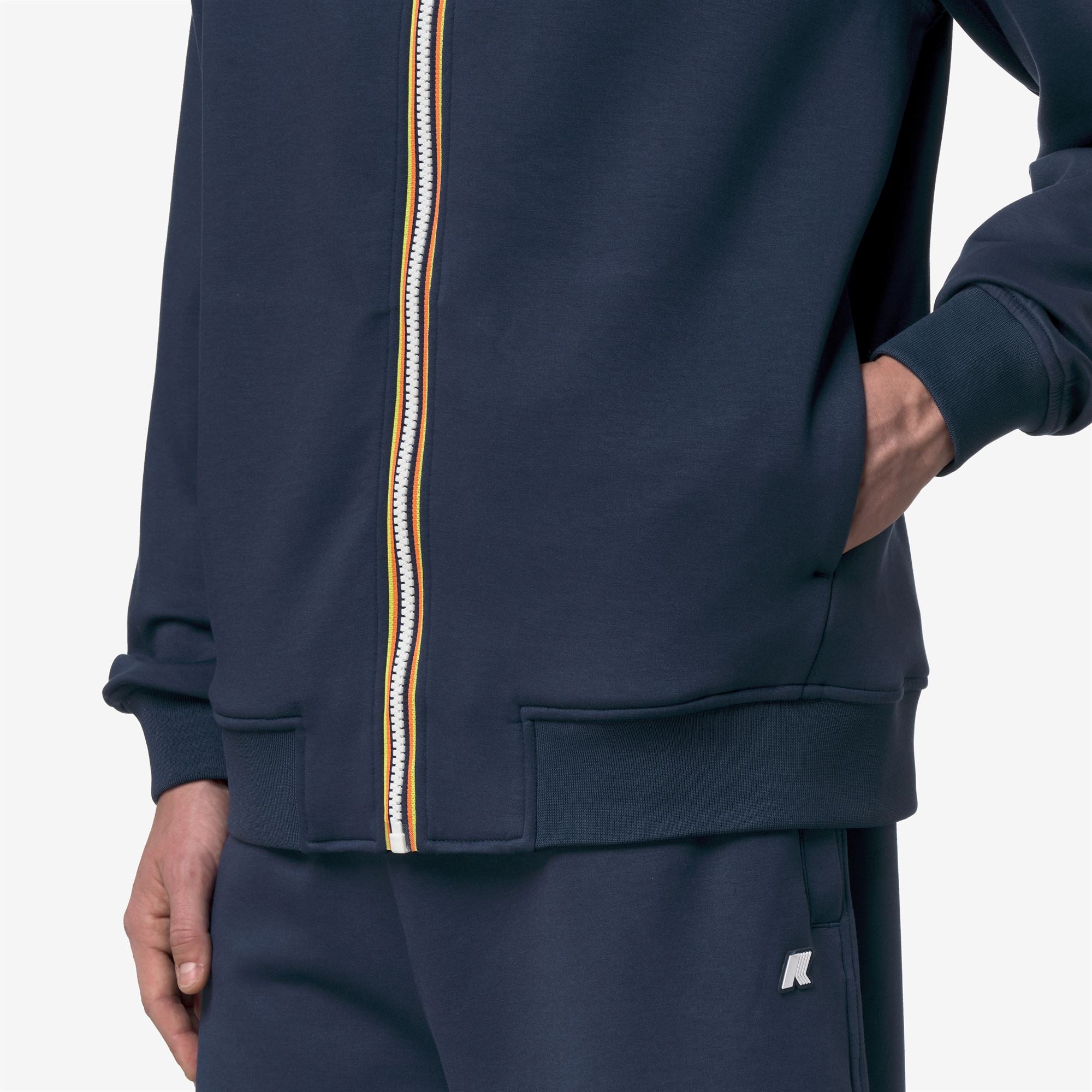 k-way-rainer-light-spacer-veste-polaire-homme-blue-insignia image 4