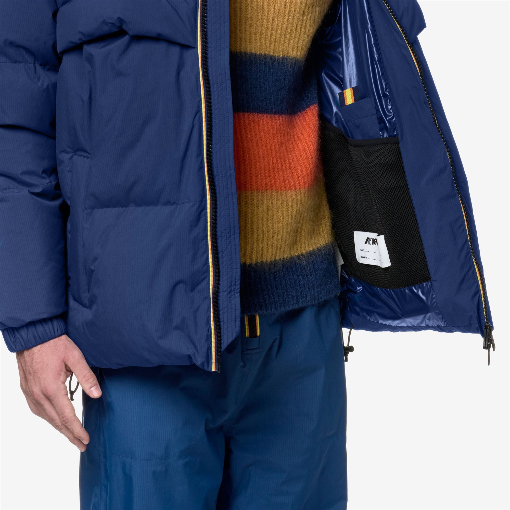 k-way-clauden-2-1-amiable-thermo-heavy-veste-mi-longue-unisexe-blue-md-cobalt image 4