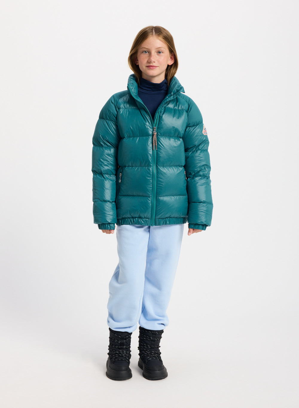 pyrenex-vintage-mythic-doudoune-enfant-bleu-turquoise-unisexe image 3