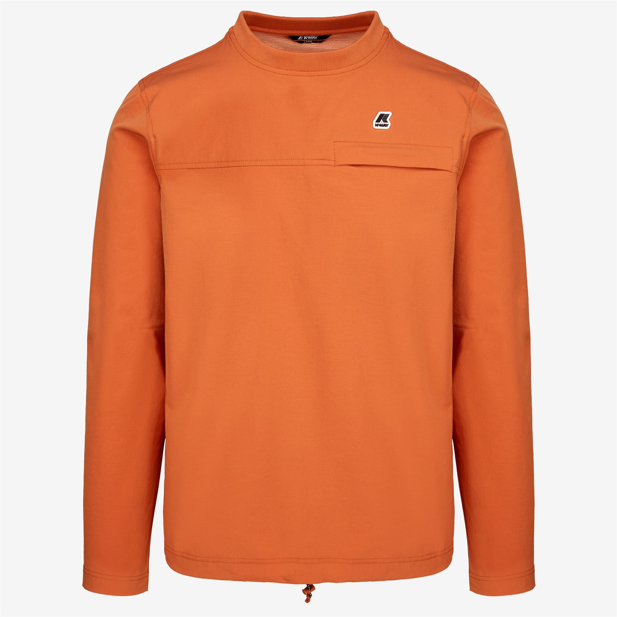 k-way-imperty-polaire-pull-unisexe-orange-copper image 5