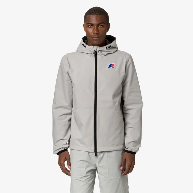 k-way-anthony-lf-veste-unisexe-beige-l-green-b image 1