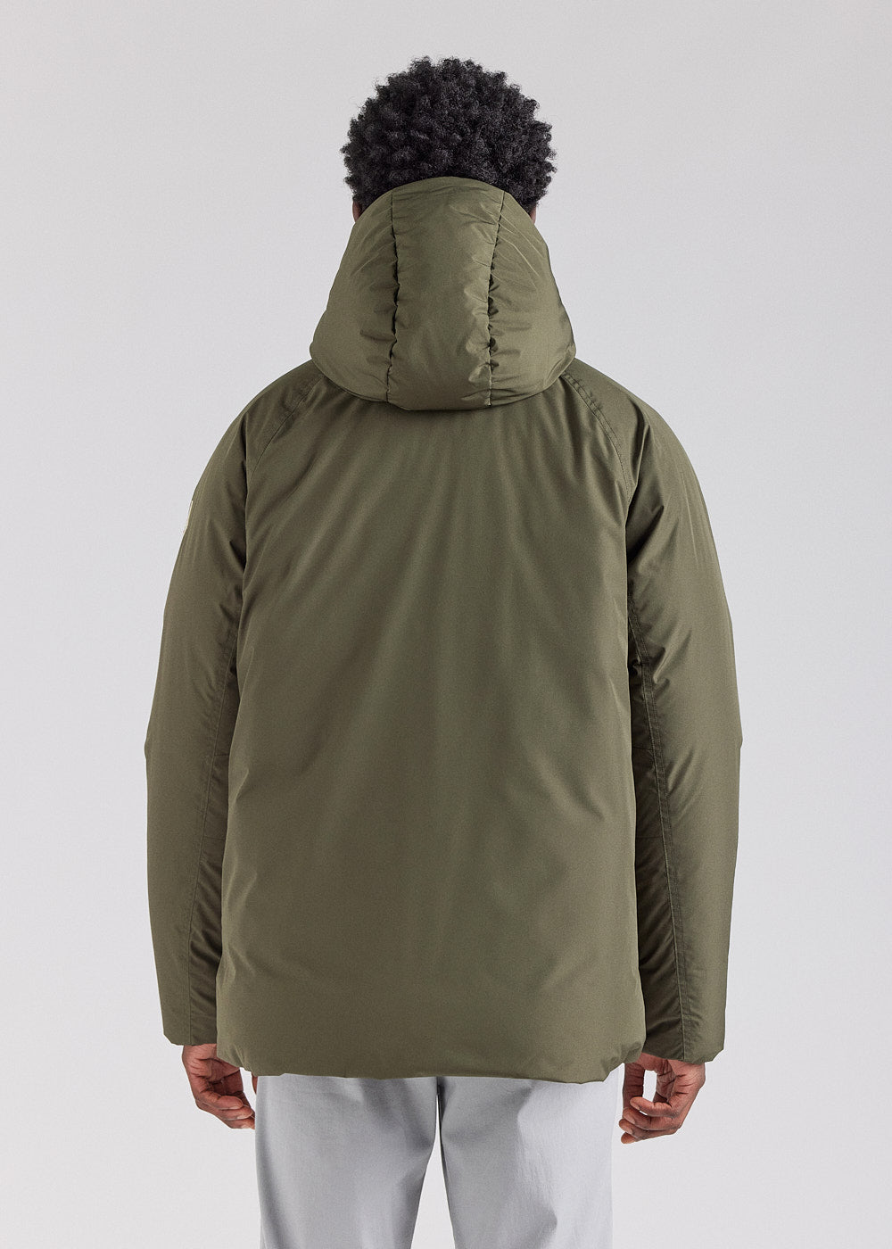 pyrenex-covert-parka-courte-homme-duvet-naturel-deep-khaki image 4