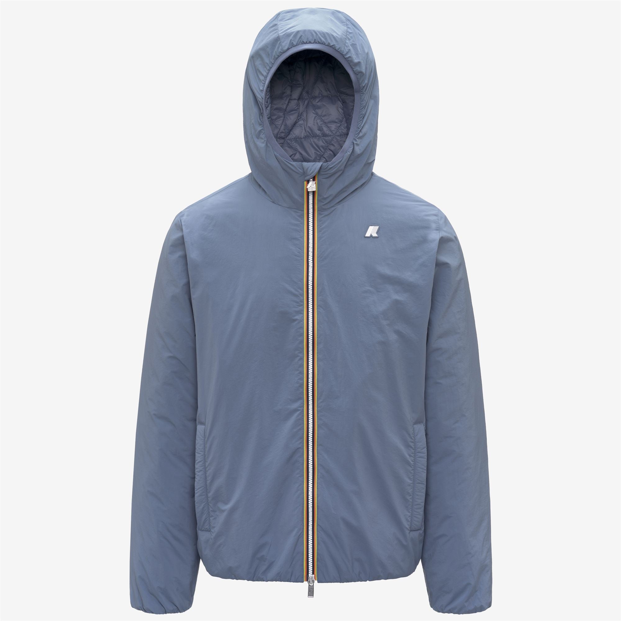 k-way-jack-plain-warm-veste-courte-homme-blue-wild image 5