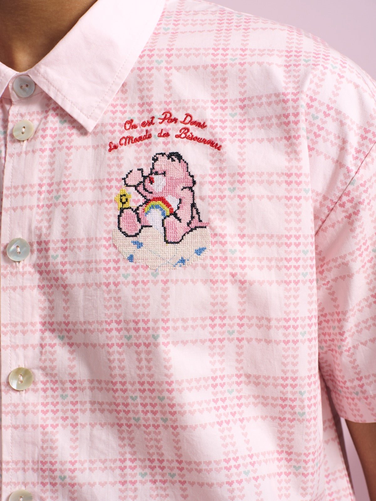 flotte-tomasi-chemise-en-popeline-bisounours-bleu-indigo image 6