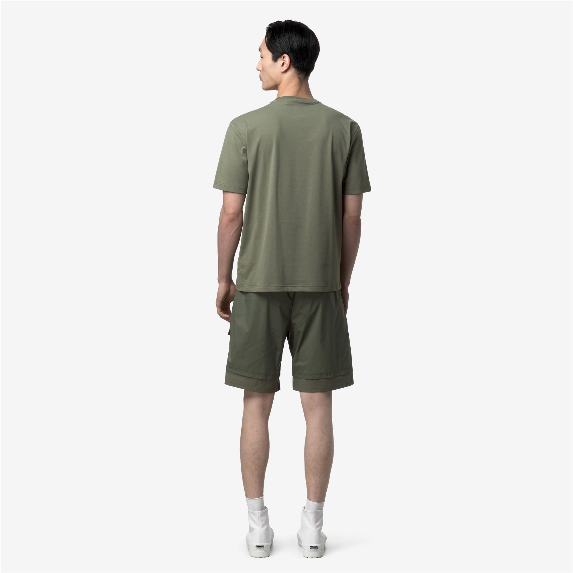 k-way-authion-t-shirt-homme-green-lichen image 3