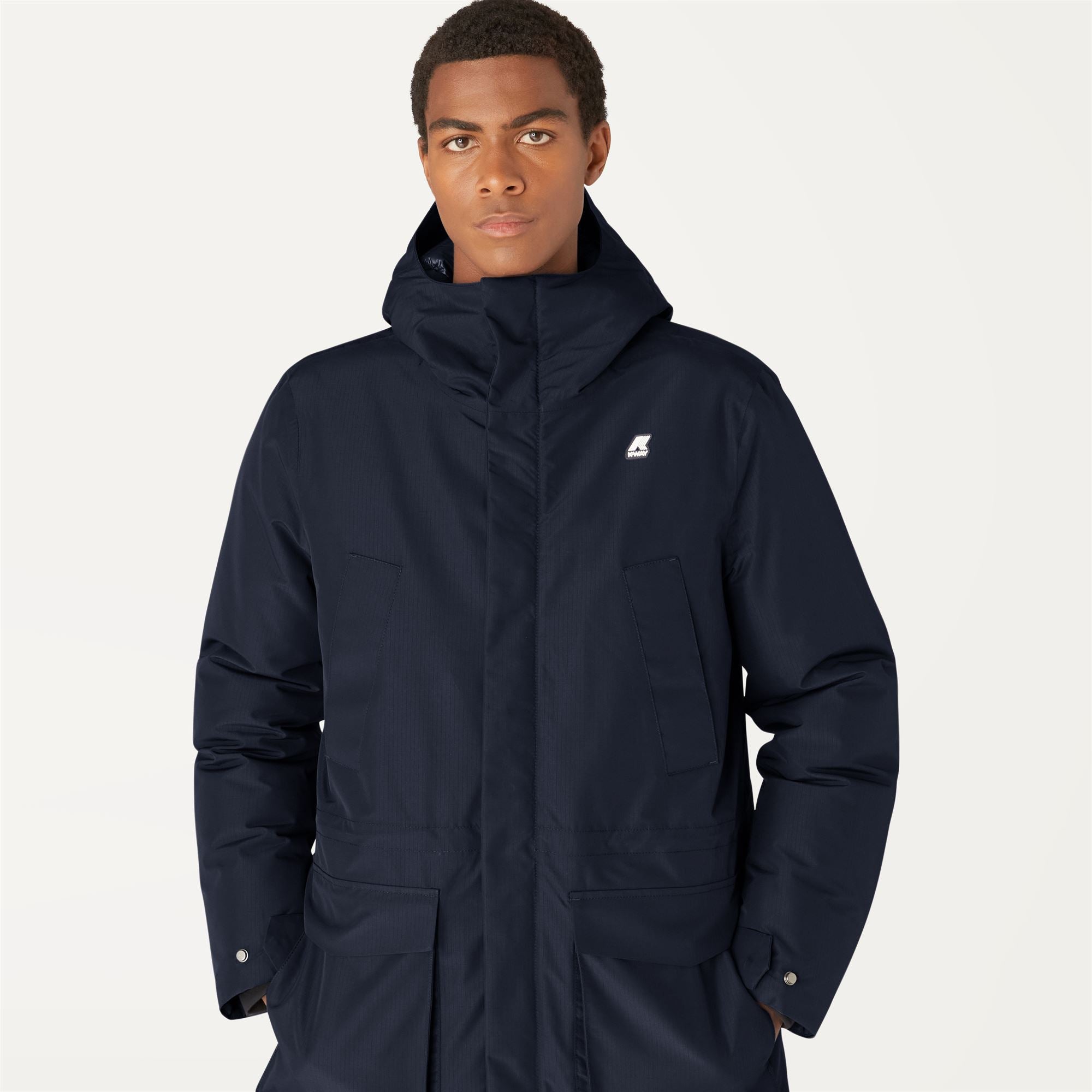 k-way-joshua-thermo-heavy-parka-mi-longue-homme-blue-depth image 4