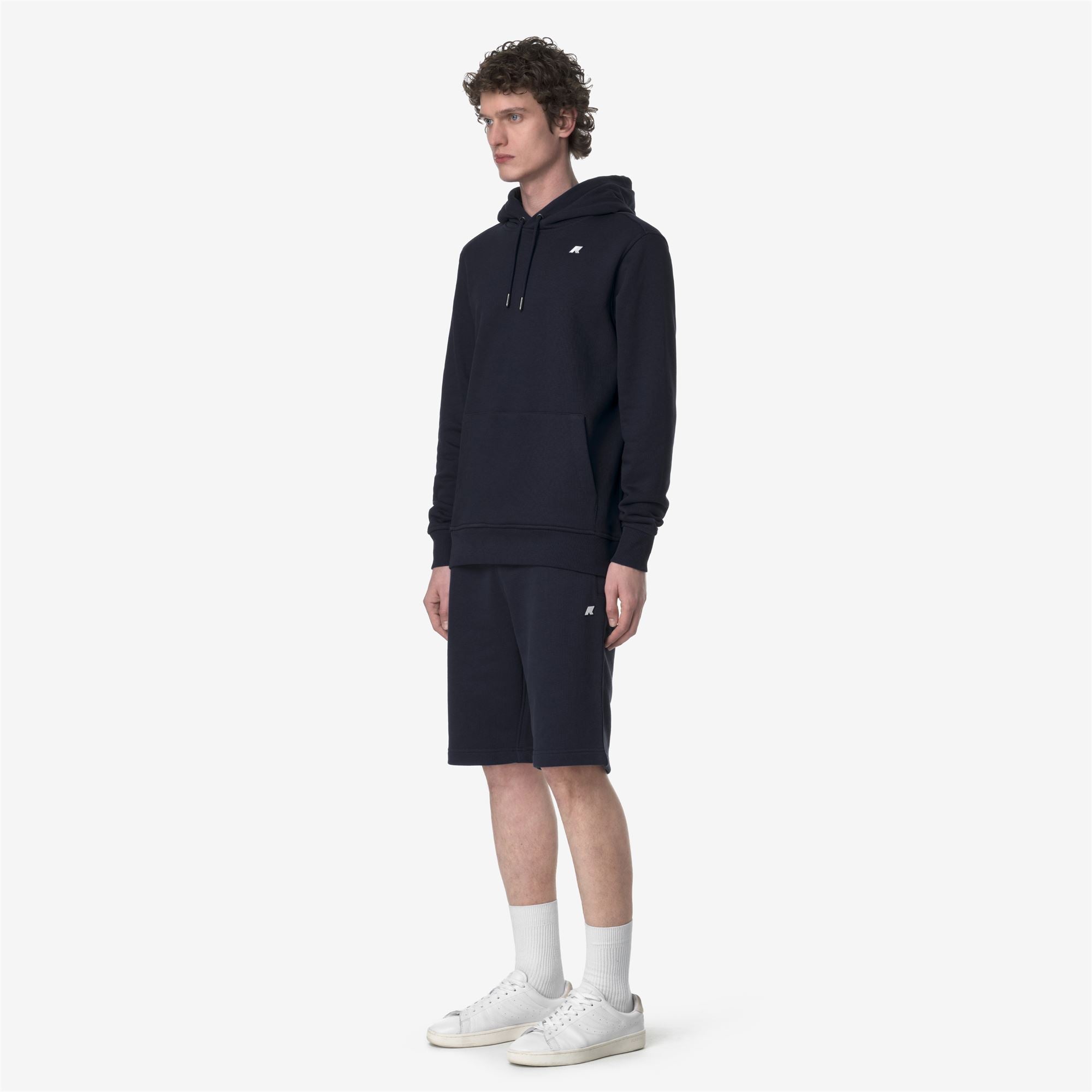 k-way-erik-french-terry-shorts-de-sport-homme-blue-depth image 2