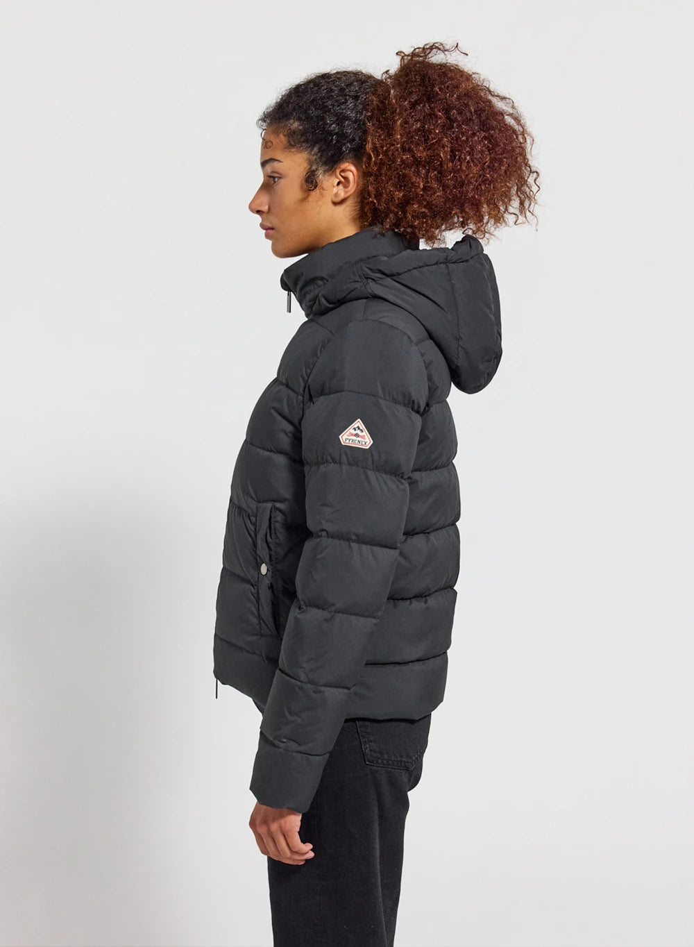 pyrenex-spoutnic-doudoune-femme-capuche-amovible-noire image 3