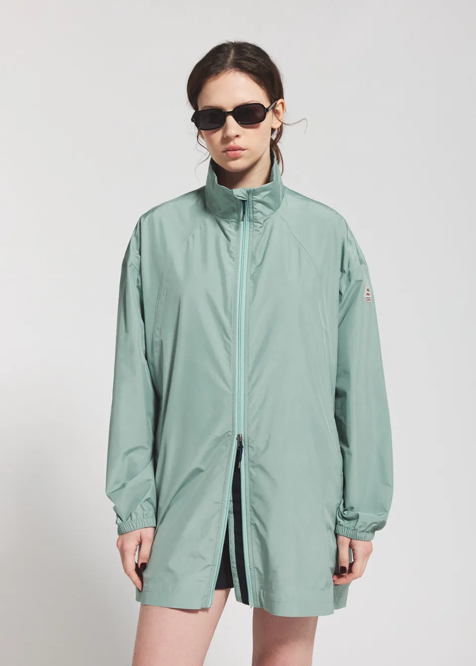 pyrenex-magnesia-veste-imperm-able-femme-longue-vert-d-eau image 1