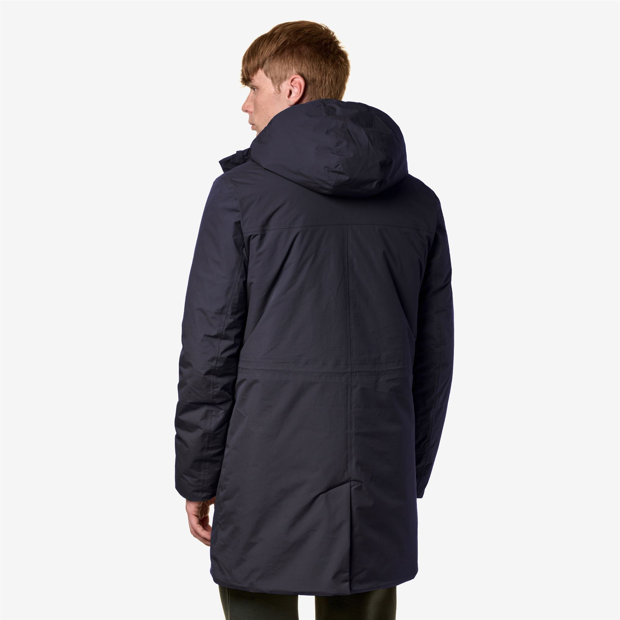 k-way-remi-ripstop-marmotta-parka-3-4-homme-blue-d-blue-a image 3