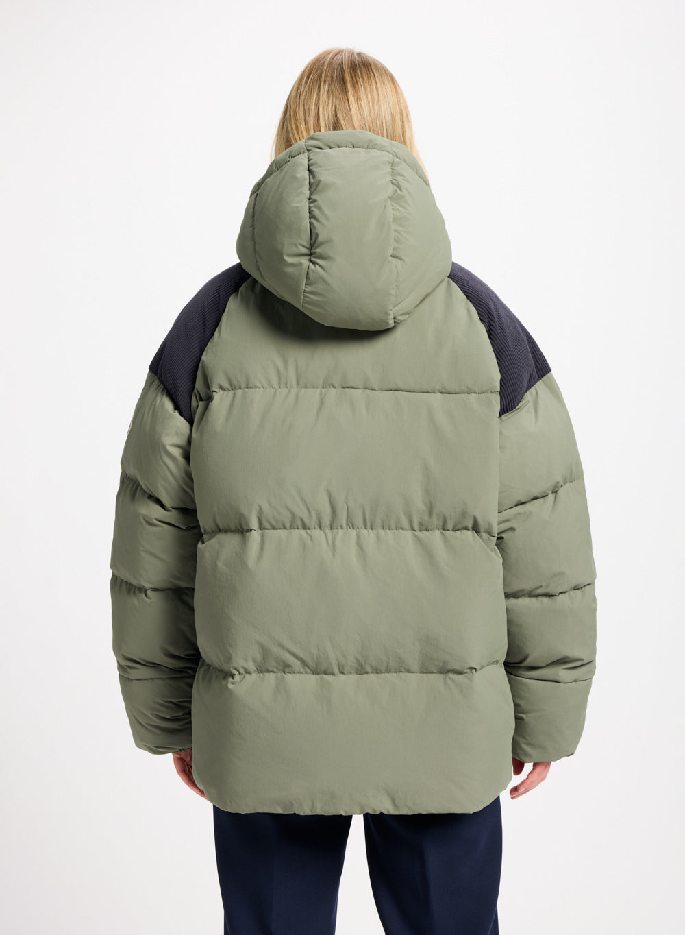 pyrenex-retro-sten-doudoune-unisexe-capuche-kaki image 7