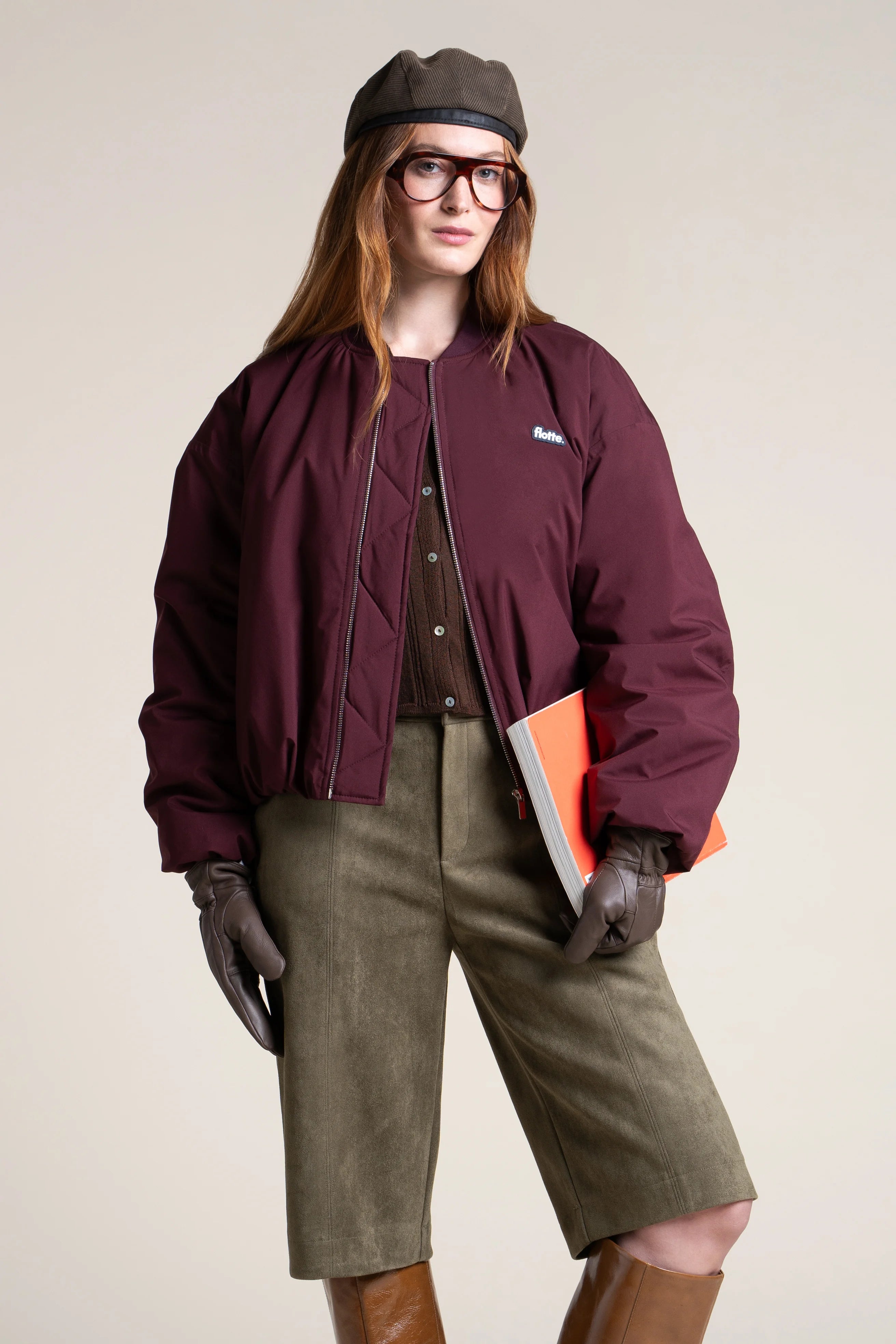 flotte-al-sia-veste-bomber-imperm-able image 3