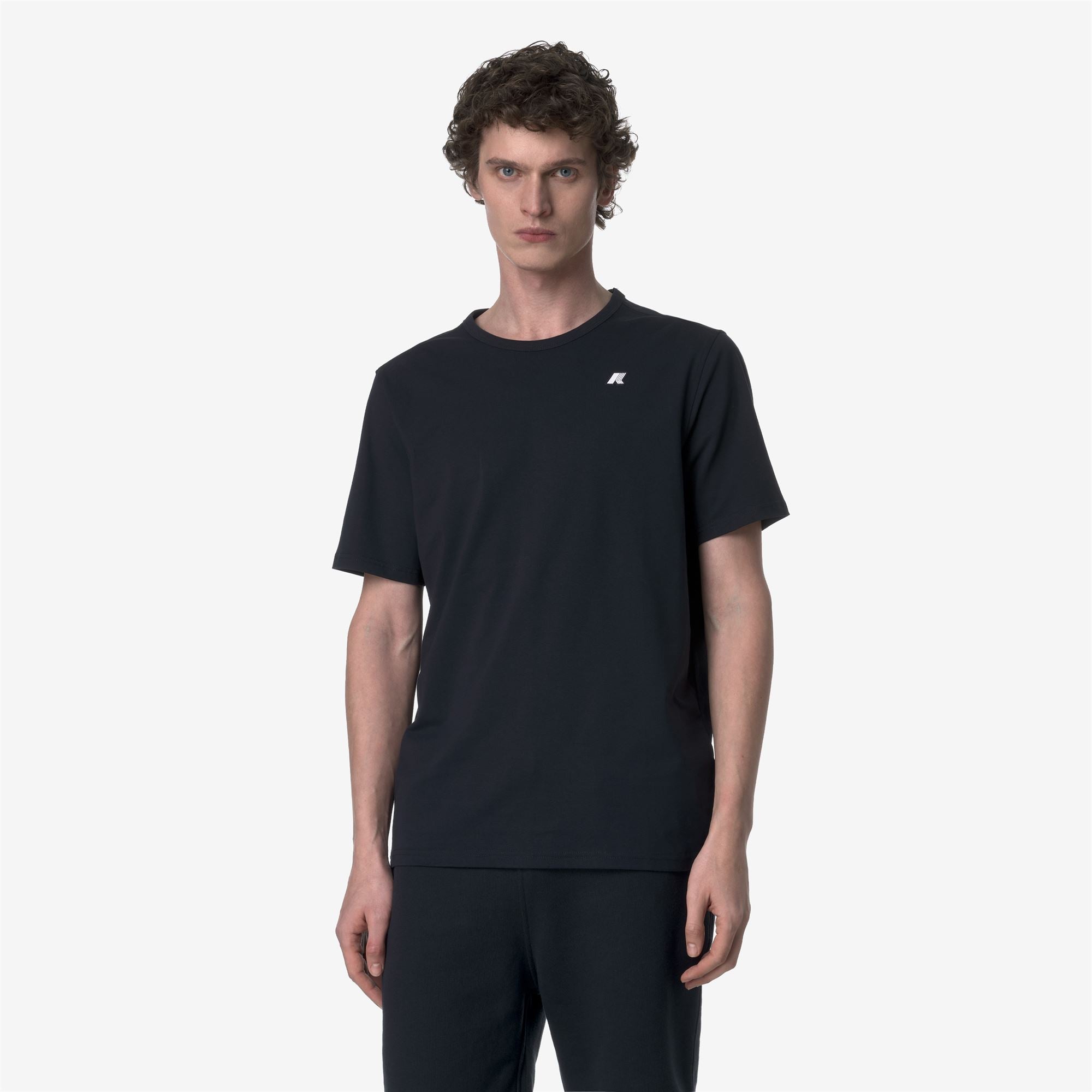 k-way-adame-light-stretch-jersey-t-shirt-homme-blue-depth image 1