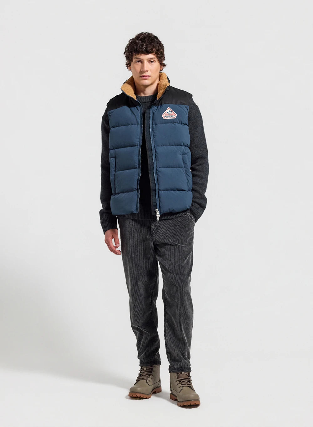 pyrenex-retro-john-gilet-sans-manches-bleu-p-trole image 3