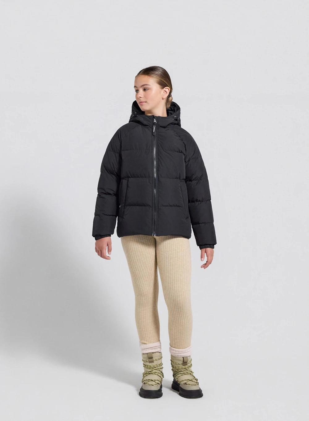 pyrenex-sten-smooth-doudoune-enfant-capuche-noire-mat image 4