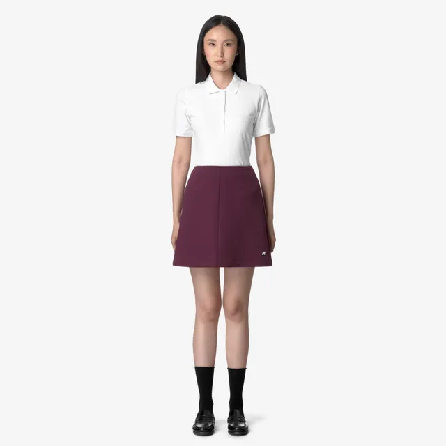 k-way-vitty-light-spacer-jupe-courte-femme-violet-dk-purple image 1
