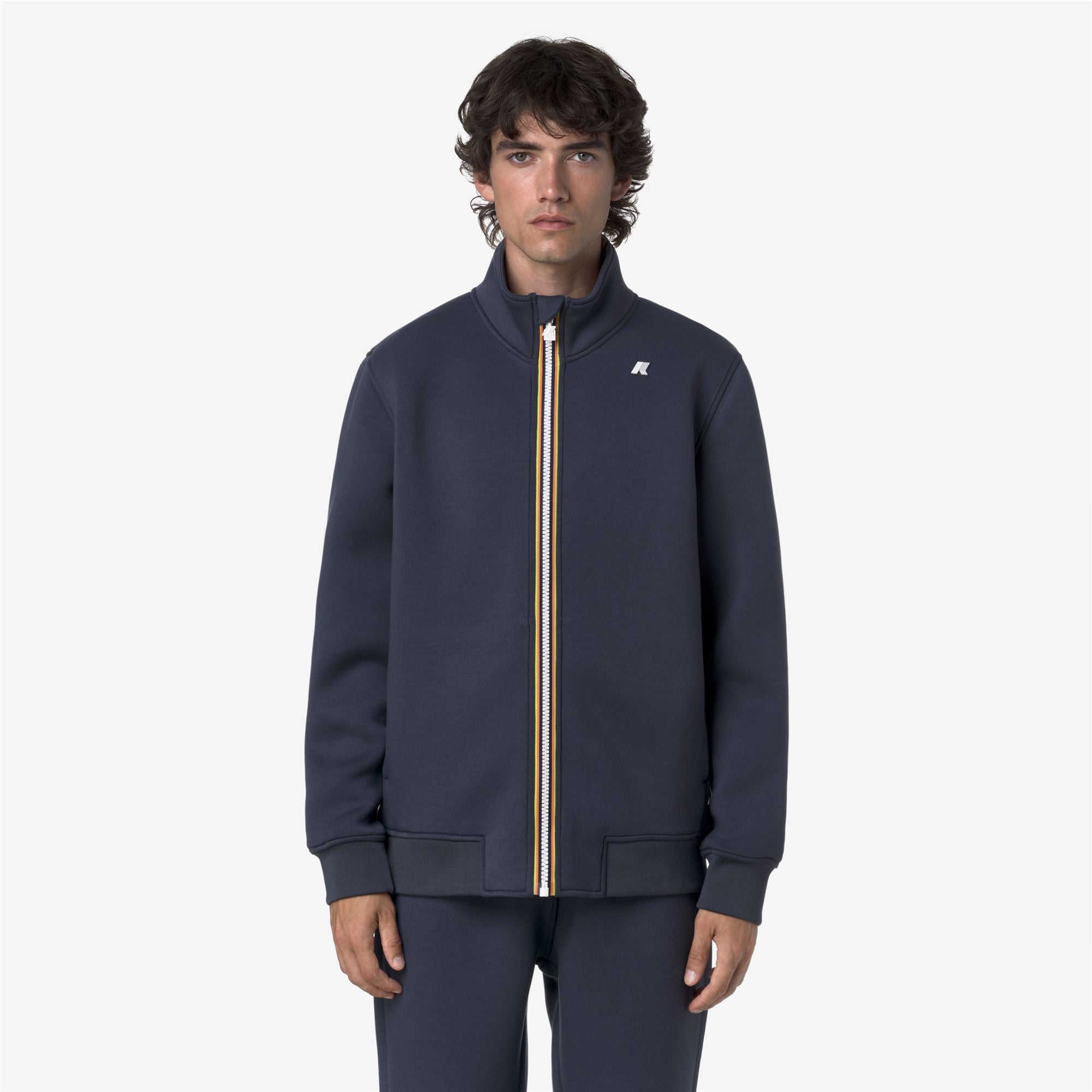 k-way-finn-spacer-veste-polaire-homme-blue-airforce image 1
