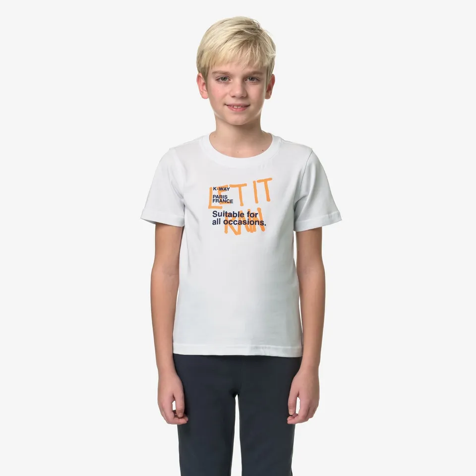 k-way-odom-let-it-rain-t-shirt-gar-on-white image 1