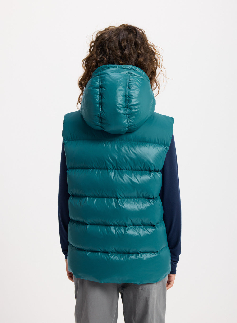 pyrenex-john-doudoune-sans-manches-enfant-bleu-turquoise-capuche image 8