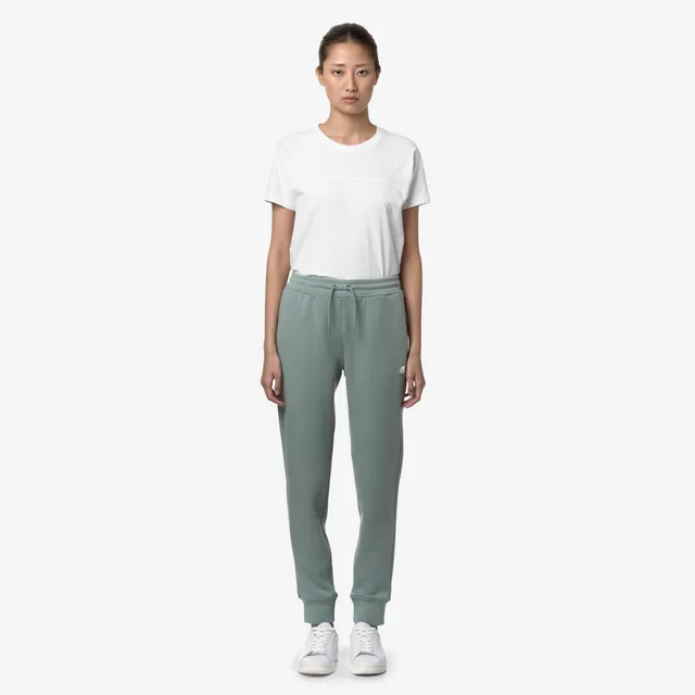 k-way-ginevra-light-spacer-pantalon-de-sport-femme-green-mold image 1