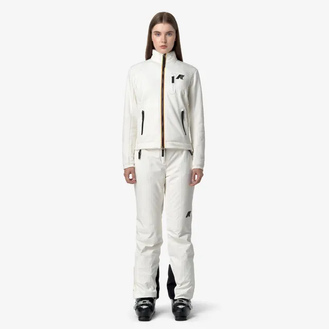 k-way-bonneval-microtwill-2l-pantalon-de-sport-femme-white-gardenia image 1