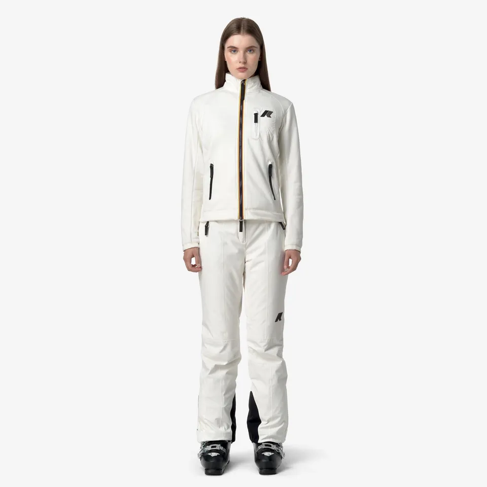 k-way-bonneval-microtwill-2l-pantalon-de-sport-femme-white-gardenia image 1