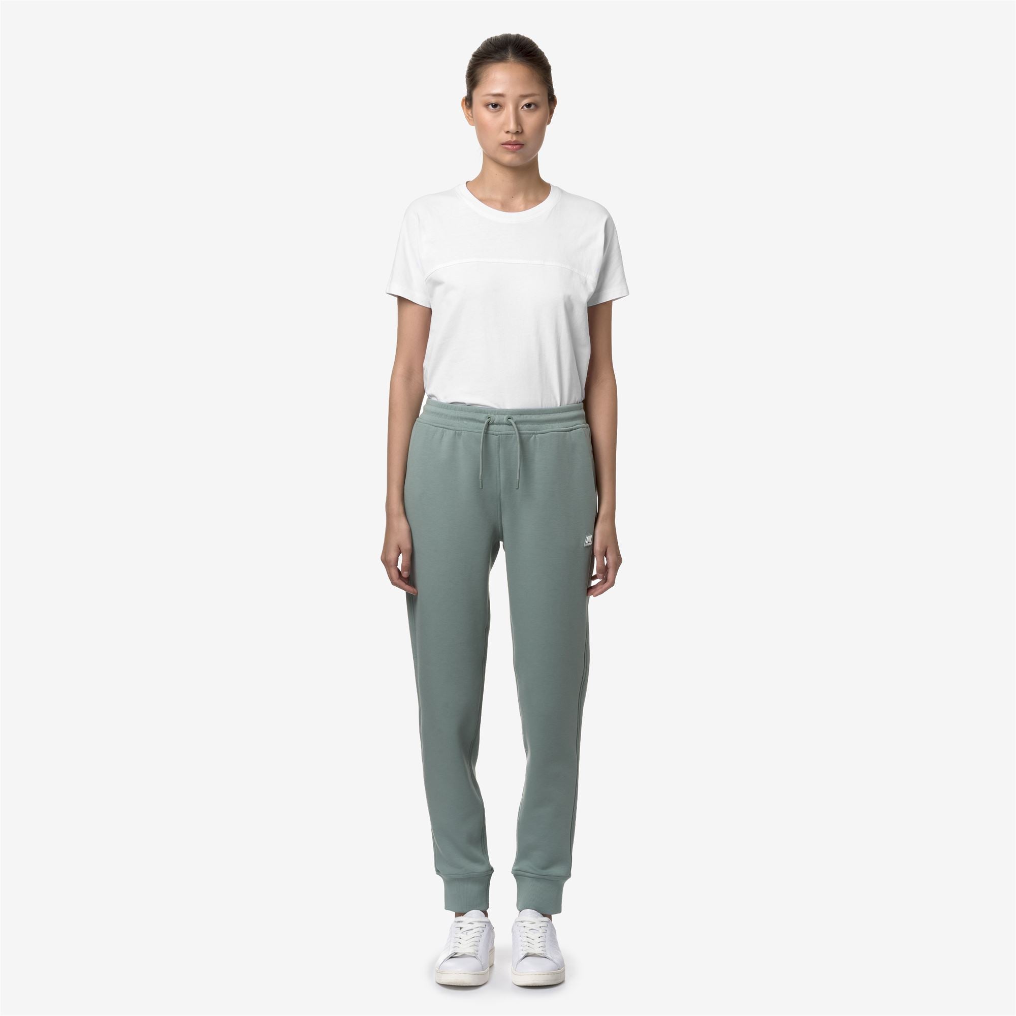 k-way-ginevra-light-spacer-pantalon-de-sport-femme-green-mold image 1