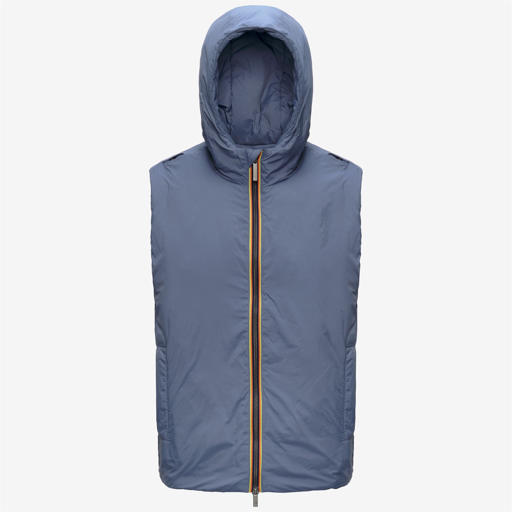 k-way-poirol-wool-nylon-manteau-3-4-homme-blue-depth-blue-wild image 7