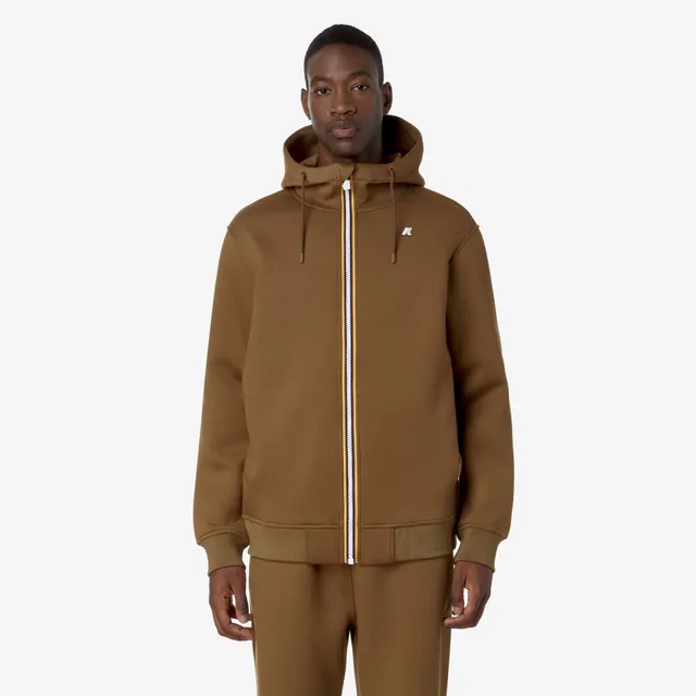 k-way-rainer-spacer-veste-polaire-homme-brown-corda image 1
